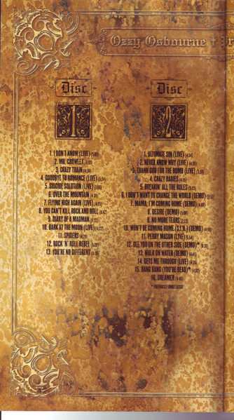 4CD/Box Set Ozzy Osbourne: Prince Of Darkness