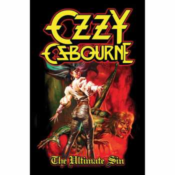 Merch Ozzy Osbourne: Textile Poster The Ultimate Sin