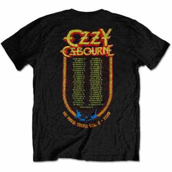 Merch Ozzy Osbourne: Tričko Bat Circle  XXL