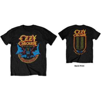 Merch Ozzy Osbourne: Tričko Bat Circle  XXL