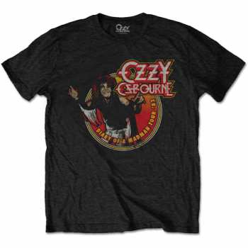 Merch Ozzy Osbourne: T-shirt Diary Of A Mad Man Tour 1982 