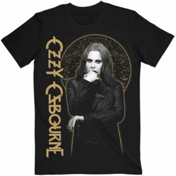 Merch Ozzy Osbourne: T-shirt Patient No. 9 Gold Graphic