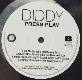 2LP P. Diddy: Press Play CLR | LTD