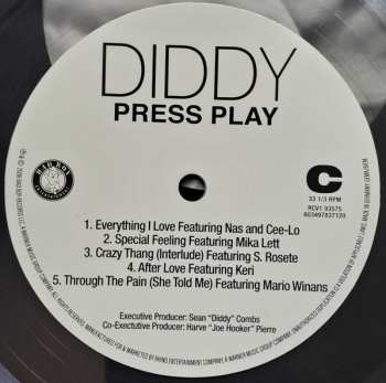 2LP P. Diddy: Press Play CLR | LTD