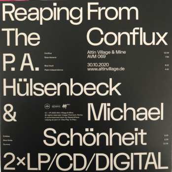 2LP P.A. Hülsenbeck: Reaping From The Conflux LTD | CLR