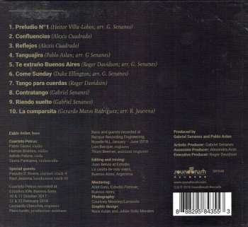 CD Pablo Aslan: Contrabajo, Works For Bass And String Quartet 