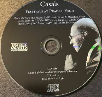 12CD/Box Set Pablo Casals: Casals Festivals At Prades, Vol. 2 