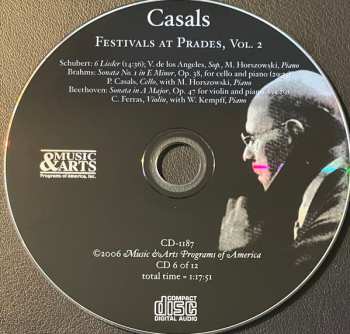 12CD/Box Set Pablo Casals: Casals Festivals At Prades, Vol. 2 