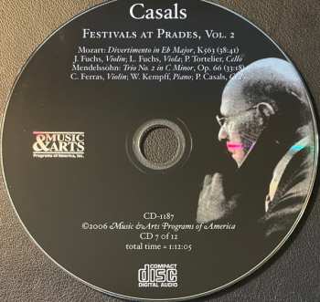 12CD/Box Set Pablo Casals: Casals Festivals At Prades, Vol. 2 