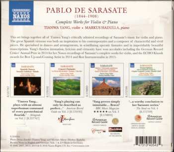 4CD/Box Set Pablo De Sarasate: Complete Works For Violin & Piano