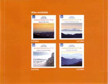 CD Padre Antonio Soler: Keyboard Sonatas No. 87-92