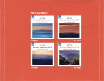 CD Padre Antonio Soler: Keyboard Sonatas Nos. 57–62