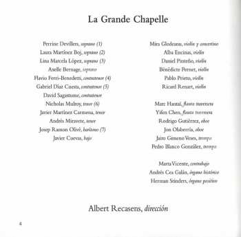 CD Padre Antonio Soler: Obra Vocal En Latin