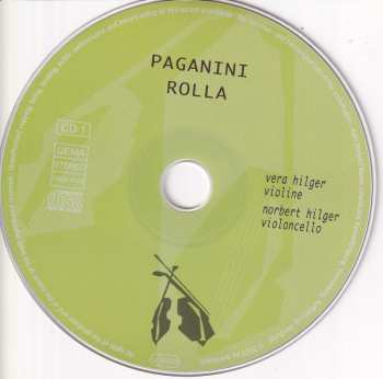 2CD Niccolò Paganini: Italienische Duette Für Violine Und Violoncello