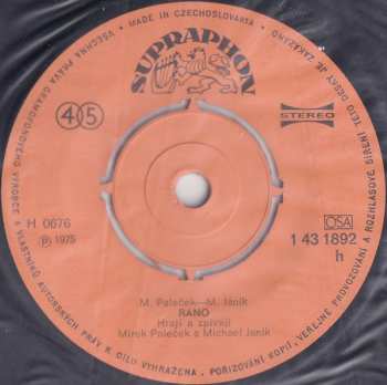 SP Paleček-Janík: Zkus Si Jednou Vyjít Sám / Ráno