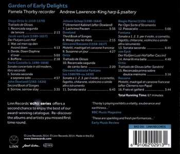 CD Andrew Lawrence-King: Garden Of Early Delights
