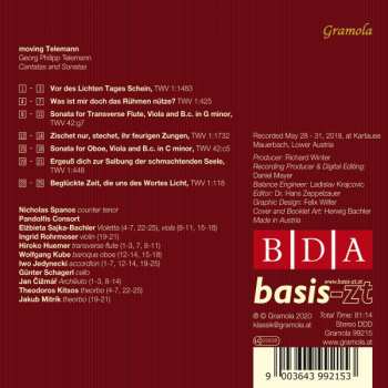 CD Nicholas Spanos: Moving Telemann