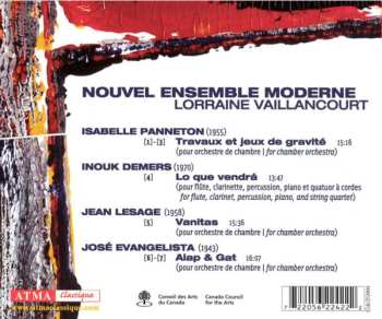 CD Nouvel Ensemble Moderne: Panneton - Demers - Lesage - Evangelista