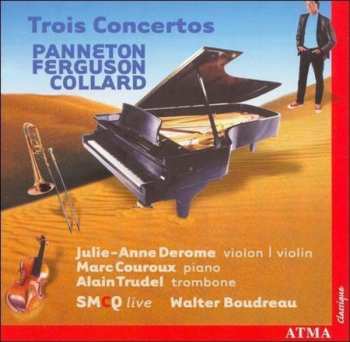 CD Alain Trudel: Trois Concertos