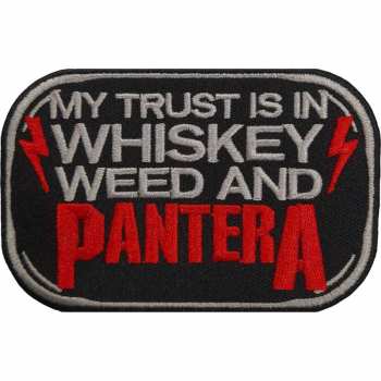 Merch Pantera: Patch Whiskey