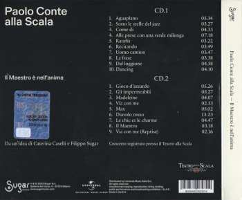 2CD Paolo Conte: Paolo Conte Alla Scala - Il Maestro È Nell'anima