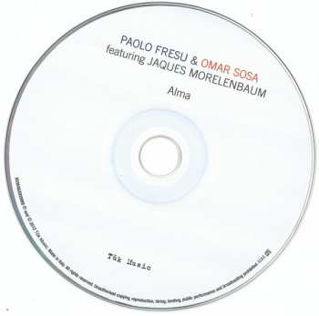 CD Paolo Fresu: Alma