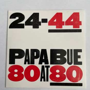 4CD Papa Bue: 80 at 80