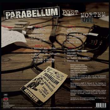 2LP Parabellum: Post Mortem Live LTD | CLR