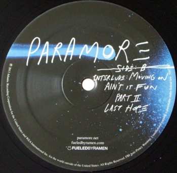2LP Paramore: Paramore