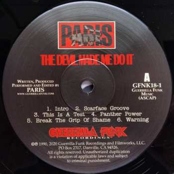 2LP Paris: The Devil Made Me Do It