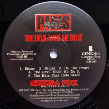 2LP Paris: The Devil Made Me Do It