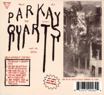 2CD/Box Set Parquet Courts: Light Up Gold / Tally All The Things That You Broke