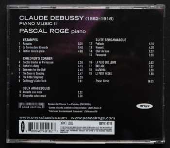 CD Claude Debussy: Piano Music Vol II - Children's Corner / Estampes / Suite Bergamasque