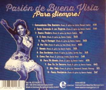 CD Pasión De Buena Vista: ¡Para Siempre!