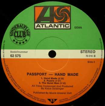 LP Passport: Hand Made