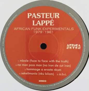 LP Pasteur Lappé: African Funk Experimentals 1979 - 1981