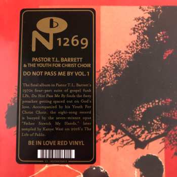LP Pastor T. L. Barrett: Do Not Pass Me By CLR