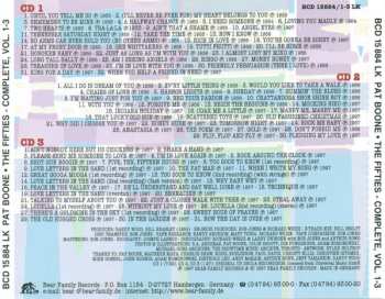 12CD Pat Boone: The Fifties