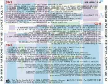 12CD Pat Boone: The Fifties