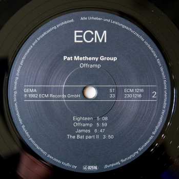 LP Pat Metheny Group: Offramp