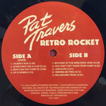 LP Pat Travers: Retro Rocket