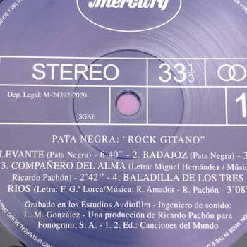 LP Pata Negra: Rock Gitano