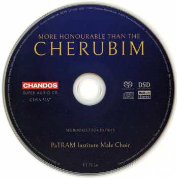 SACD PaTRAM Institute Singers: More Honourable Than The Cherubim