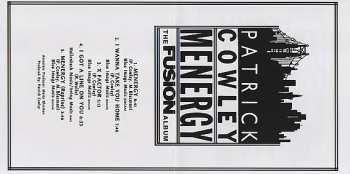 CD Patrick Cowley: Menergy (The Fusion Album)
