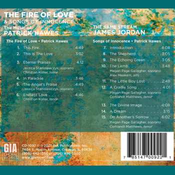 CD James Jordan: The Fire Of Love & Songs Of Innocence