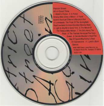 CD Patrick Street: All In Good Time