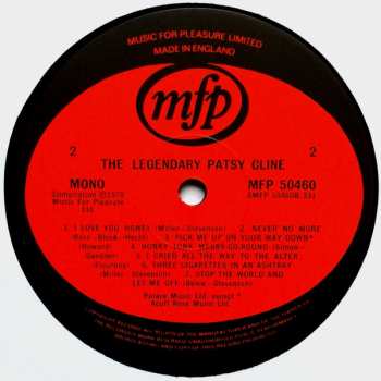 LP Patsy Cline: The Legendary Patsy Cline