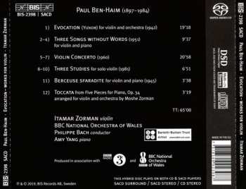 SACD The BBC National Orchestra Of Wales: Evocation