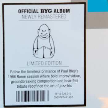 LP Paul Bley: Ramblin'