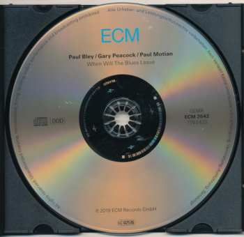 CD Paul Motian: When Will The Blues Leave